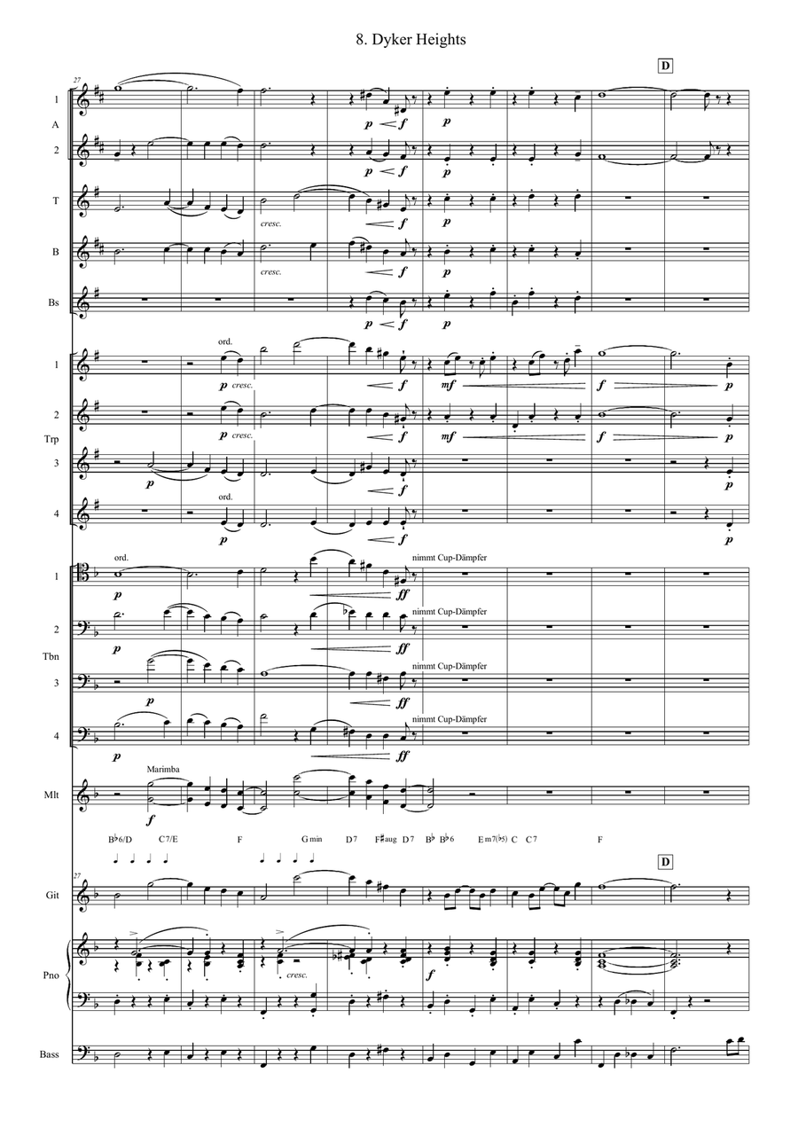 Dyker Heights Dyker Heights Jazz Ensemble scores gallery preview page 5
