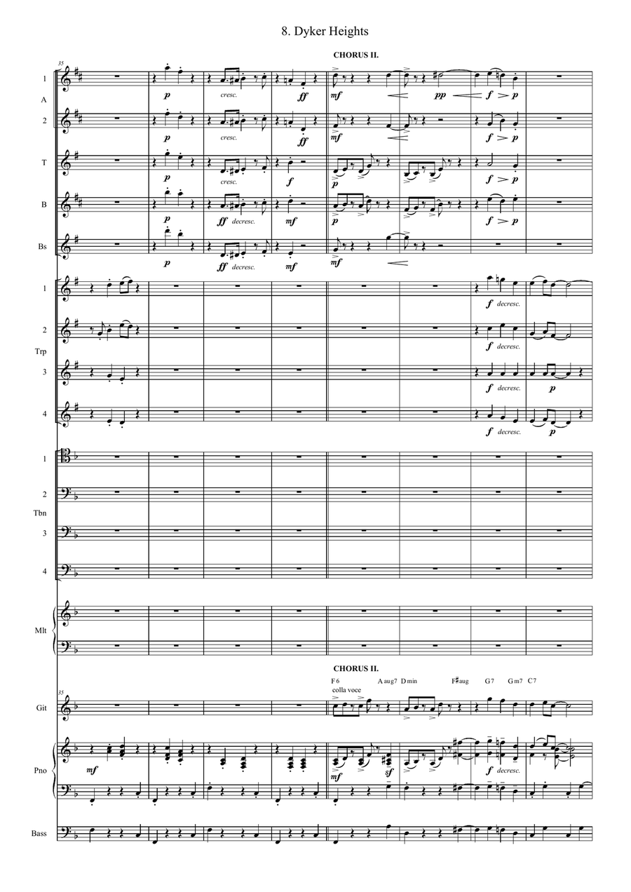 Dyker Heights Dyker Heights Jazz Ensemble scores gallery preview page 6