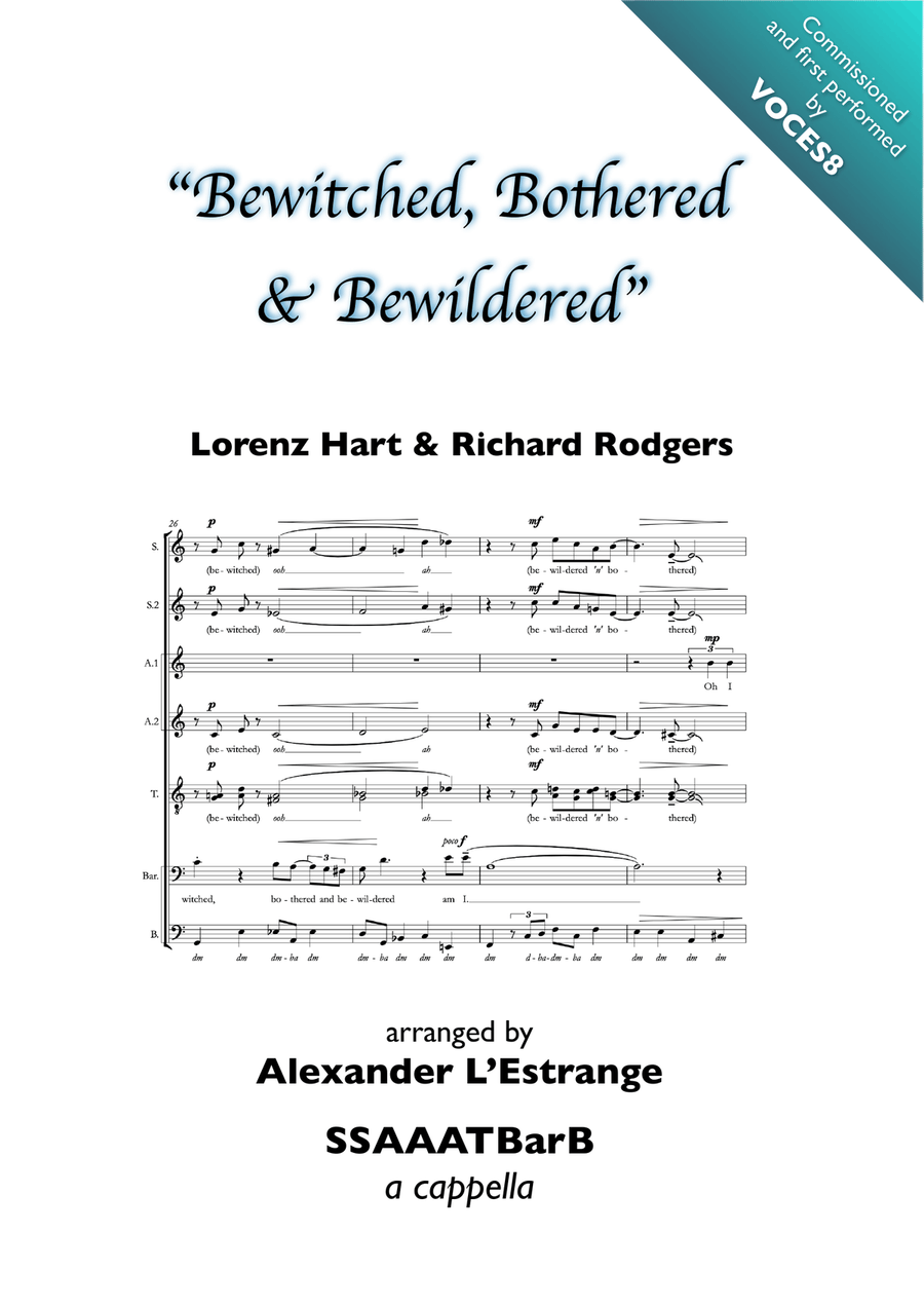 Bewitched A Cappella scores gallery preview page 1