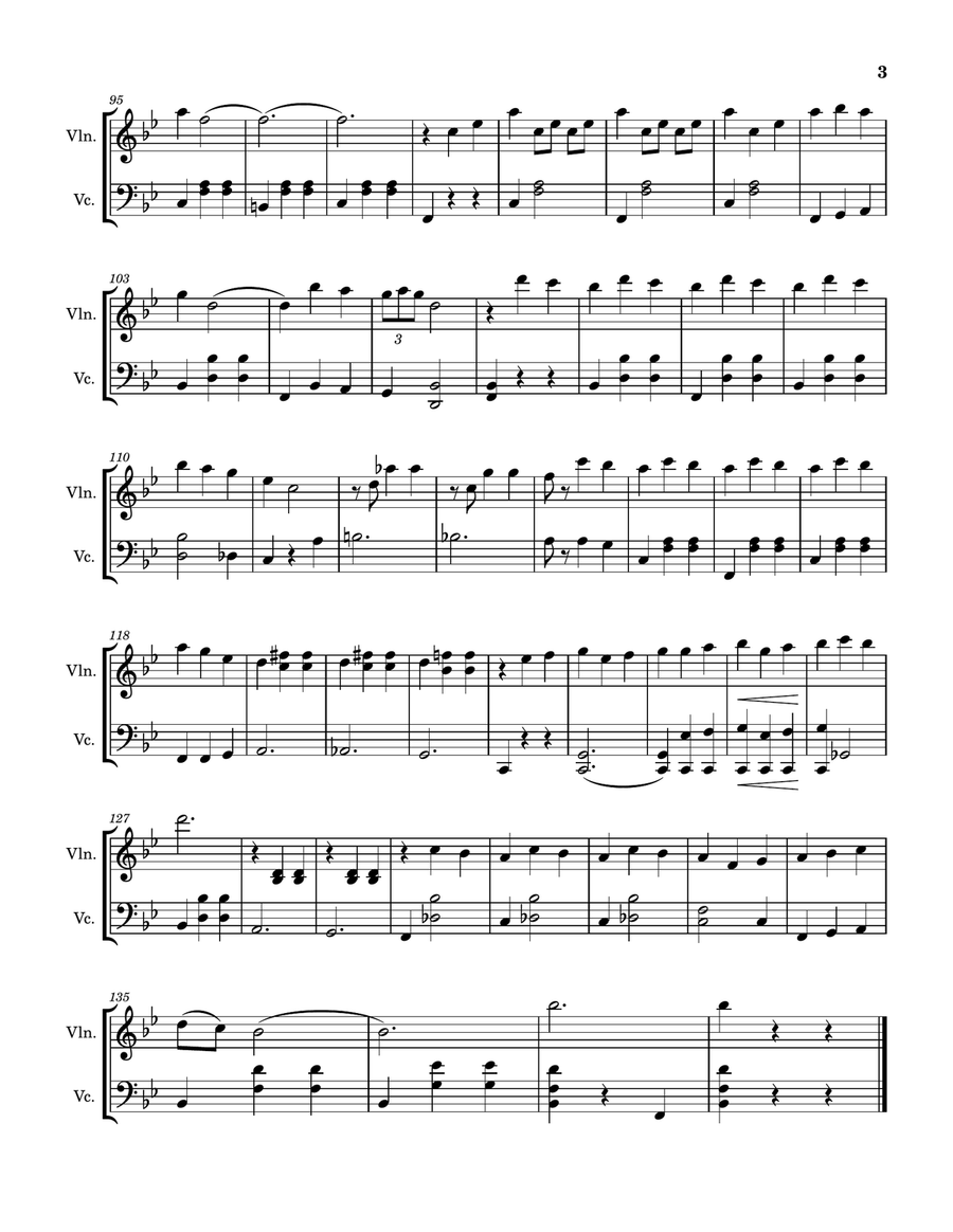 That's Amore (That's Love) String Duet scores gallery preview page 3