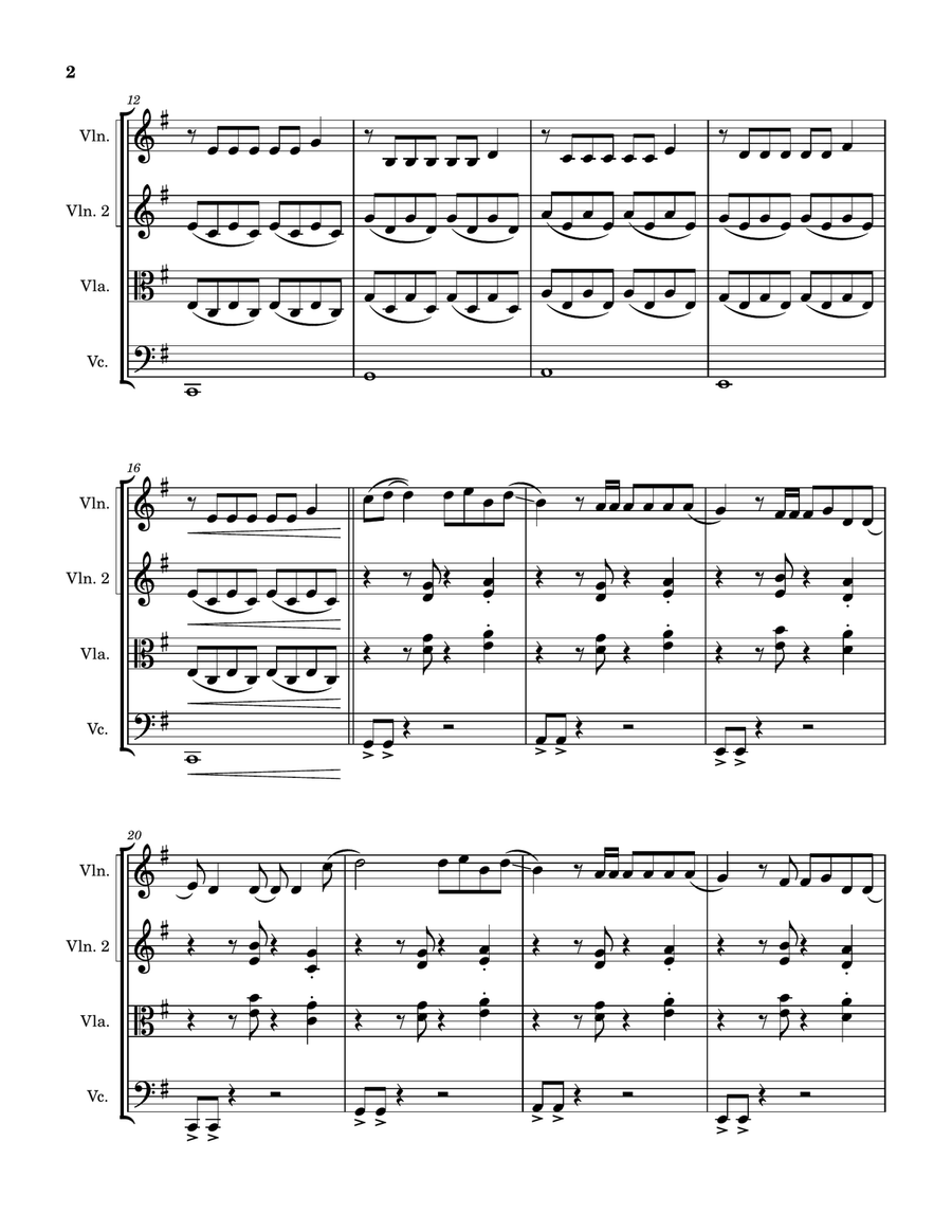 Pink Pony Club Pink Pony Club String Trio scores gallery preview page 2