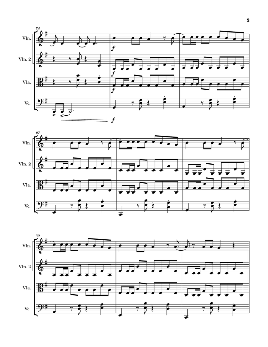 Pink Pony Club Pink Pony Club String Trio scores gallery preview page 3