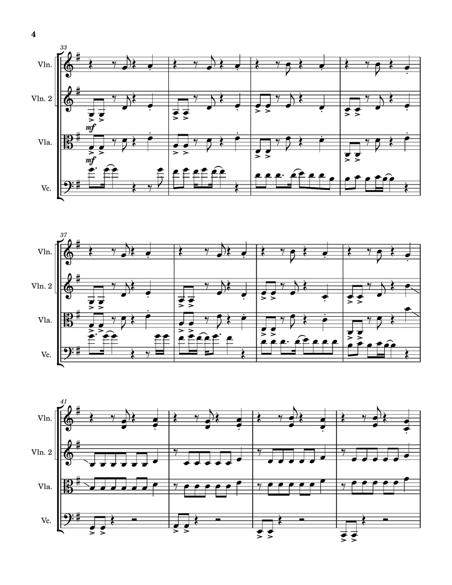Pink Pony Club Pink Pony Club String Trio scores gallery preview page 4