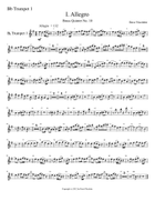 Brass Quintet No. 10 Brass Quintet scores gallery preview page 6