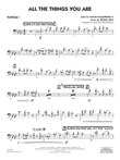 All The Things You Are (arr. Michele Fernández) - Trombone 1