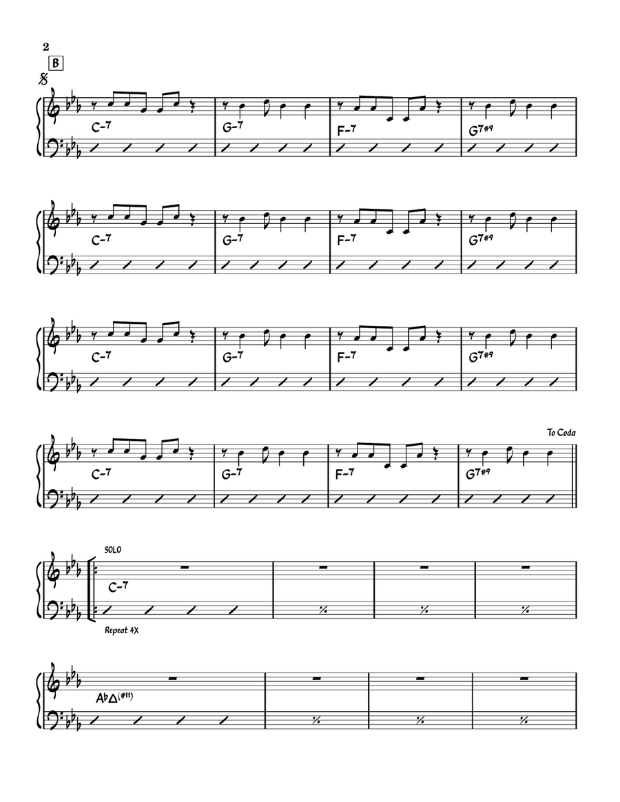 Speak Life Alto Saxophone scores gallery preview page 2