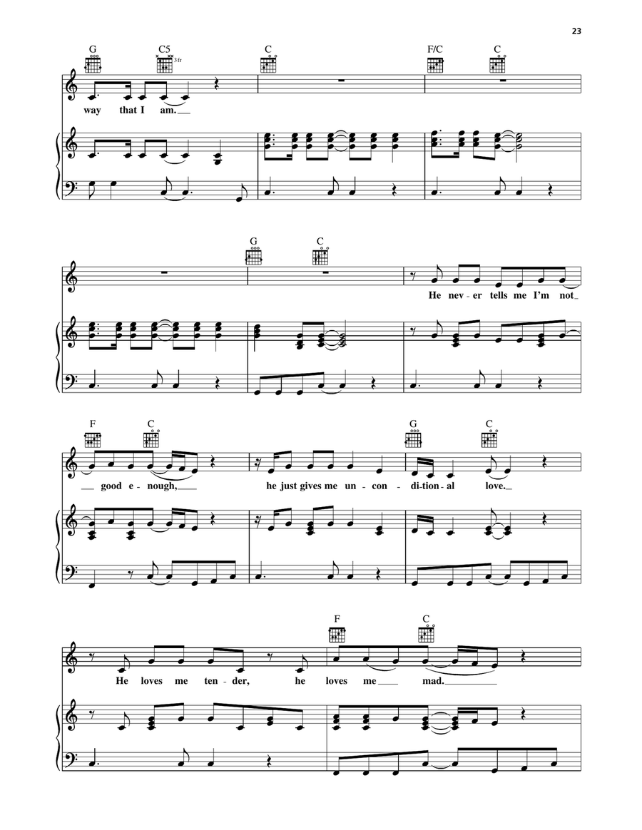 My Baby Loves Me My Baby Loves Me Piano, Vocal, Guitar scores gallery preview page 2