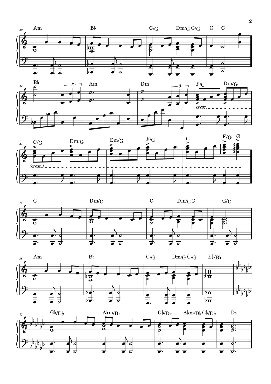 Top Gun Anthem Top Gun Anthem Piano Solo scores gallery preview page 2