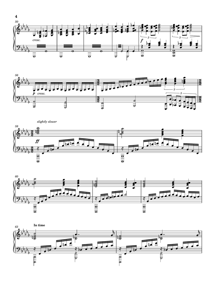 No. 6 in D-flat Major No. 6 in D-flat Major Piano Solo scores gallery preview page 4