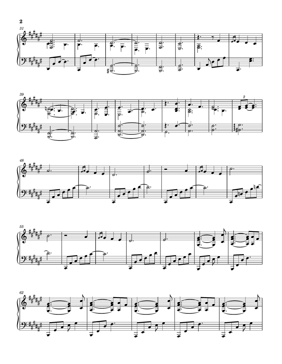 No. 43 in d-sharp minor No. 43 in d-sharp minor Piano Solo scores gallery preview page 2