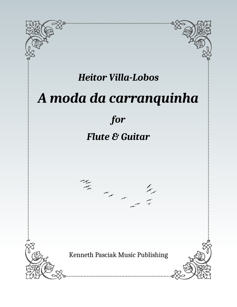 A Moda Da Carranquinha (The Carranquinha Mode) Flute scores gallery preview page 1