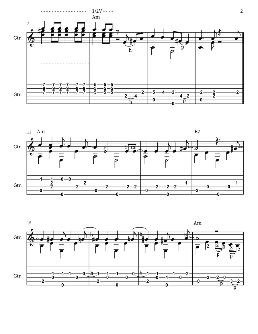 I Wanna Be Like You Acoustic Guitar scores gallery preview page 2