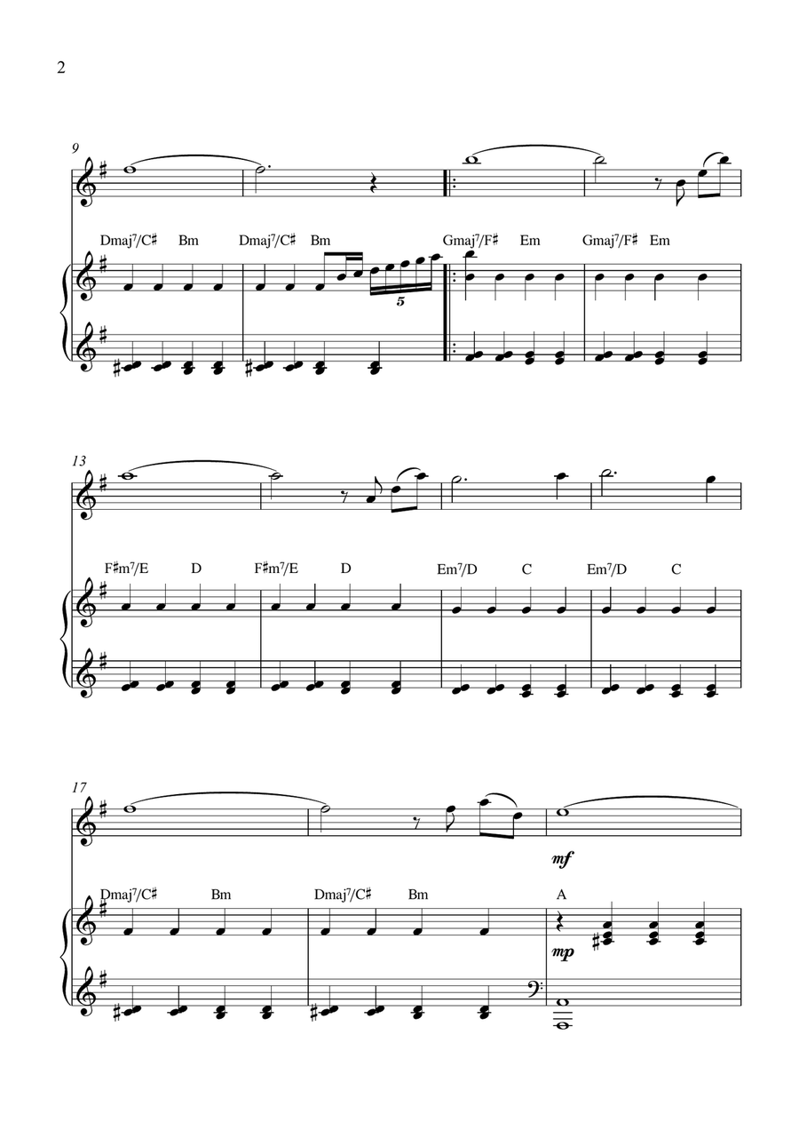 Nadia's Theme Nadia's Theme Flute Solo scores gallery preview page 2