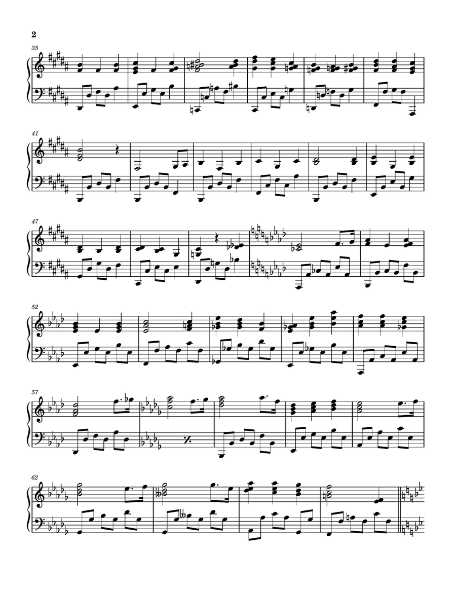 To God Be the Glory To God Be the Glory Piano Solo scores gallery preview page 2