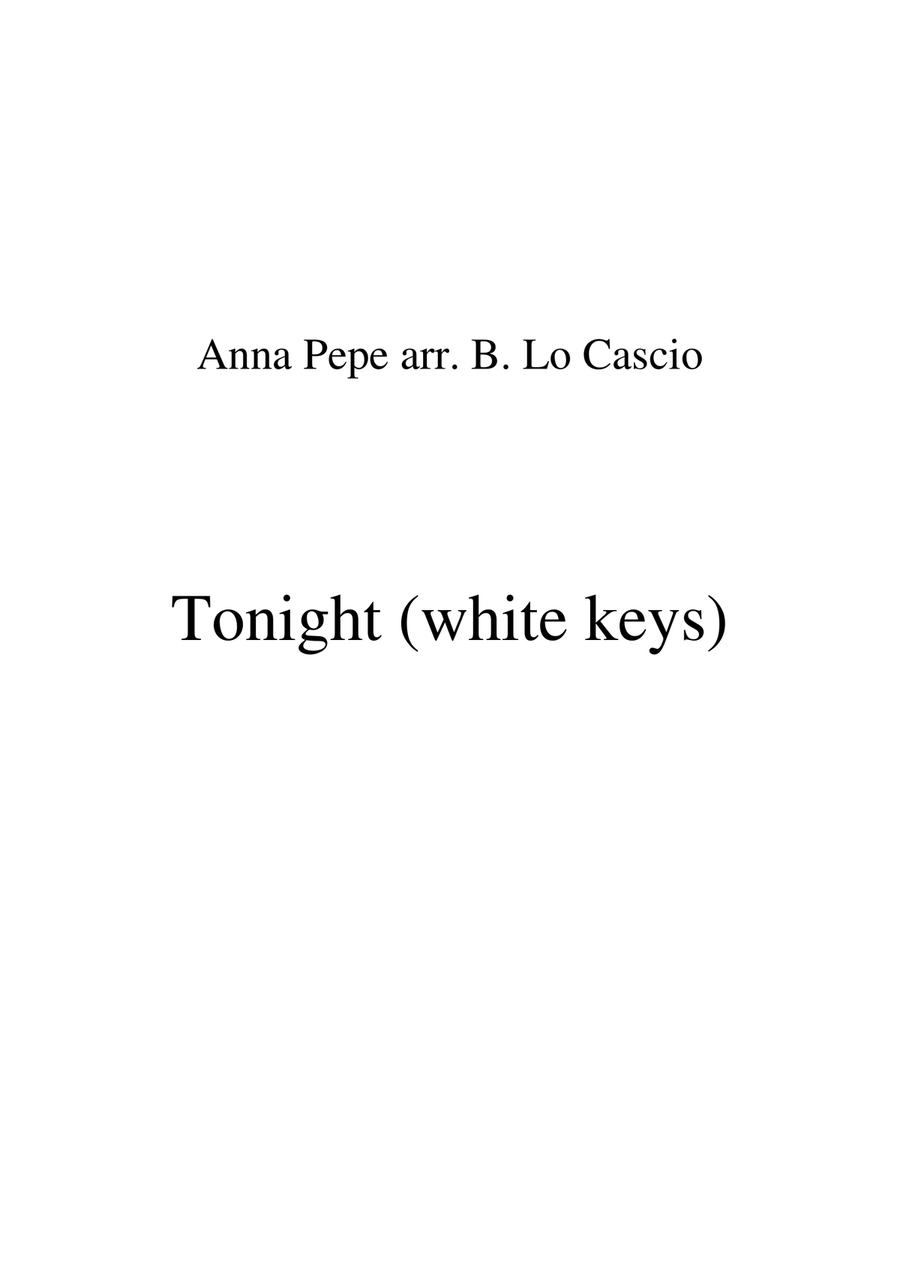 Solo Andata Solo Andata Piano, Vocal scores gallery preview page 1