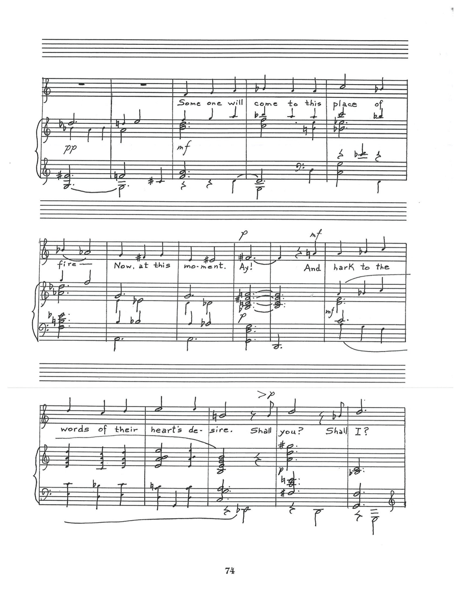 This Place of Fire This Place of Fire Piano, Vocal scores gallery preview page 2
