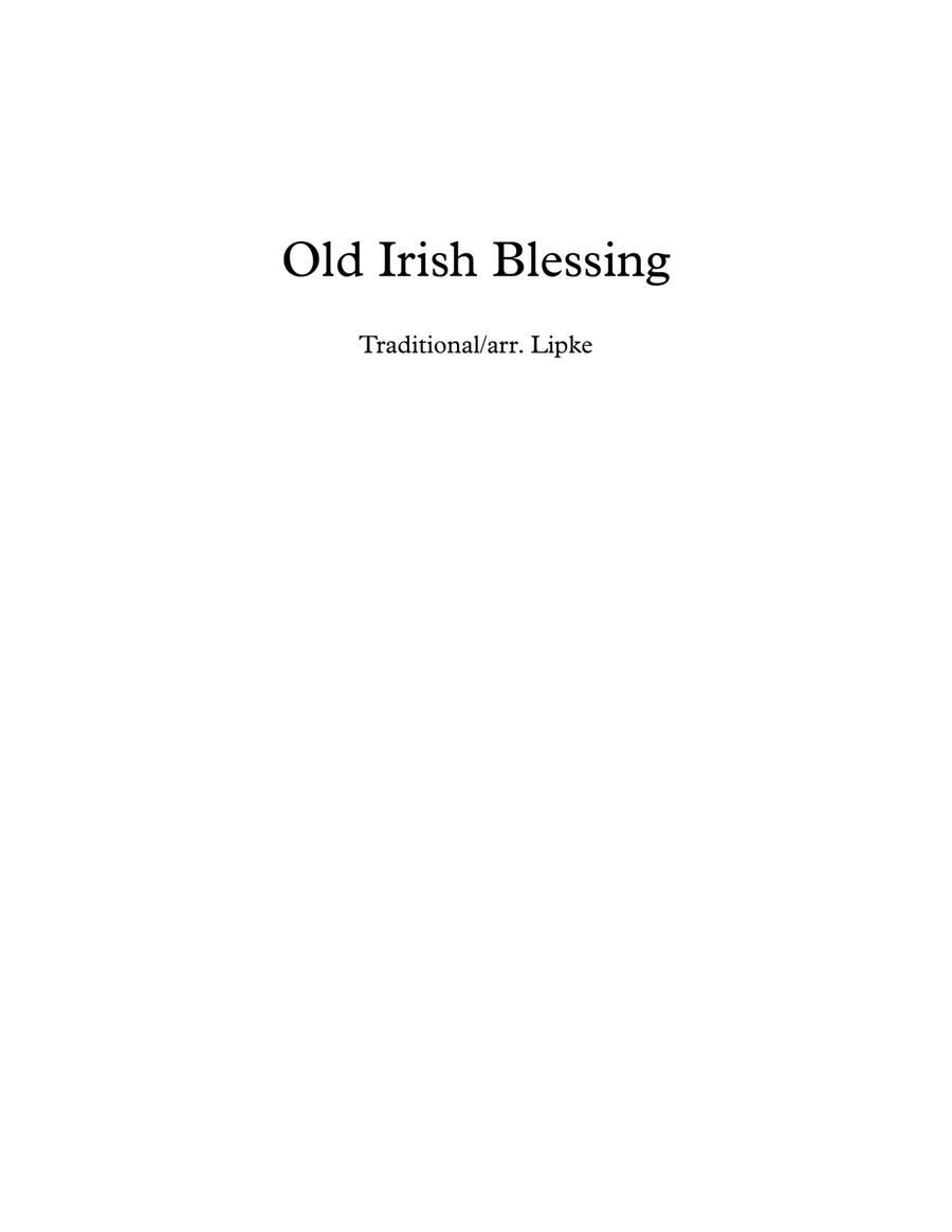 Old Irish Blessing Old Irish Blessing Chamber Orchestra scores gallery preview page 1