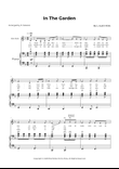 In The Garden - Alto Solo (Key of F Major) mini preview