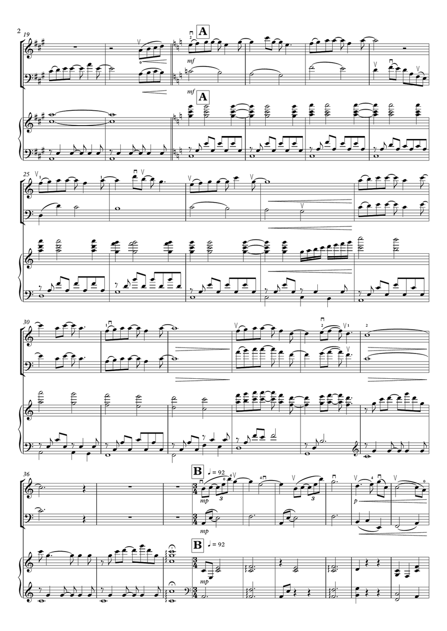 Forrest Gump Suite Forrest Gump Suite Piano Trio scores gallery preview page 3
