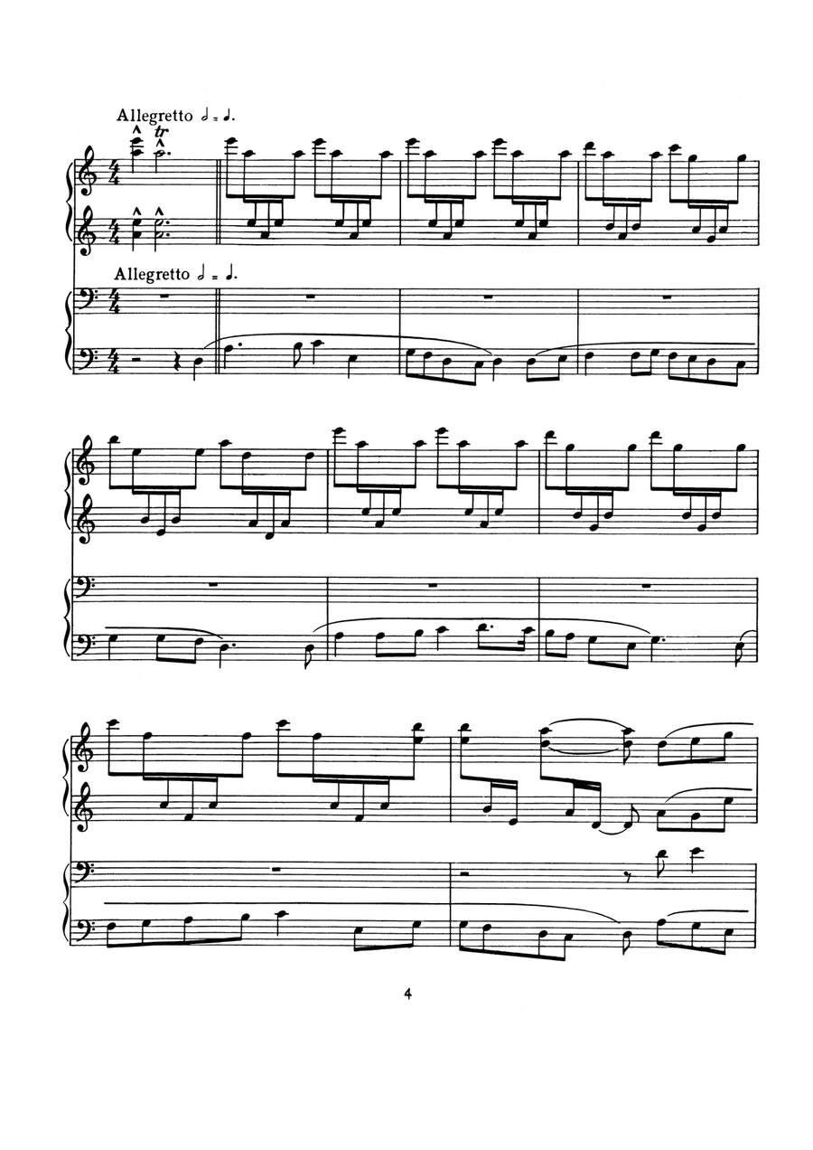 Fantasia on Greensleeves Fantasia on Greensleeves Piano Duet scores gallery preview page 4