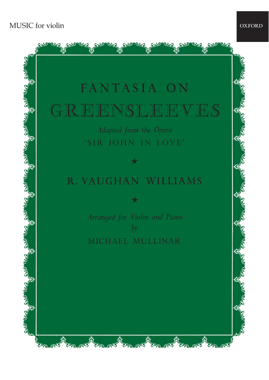 Fantasia on Greensleeves Fantasia on Greensleeves Violin Solo scores gallery preview page 1