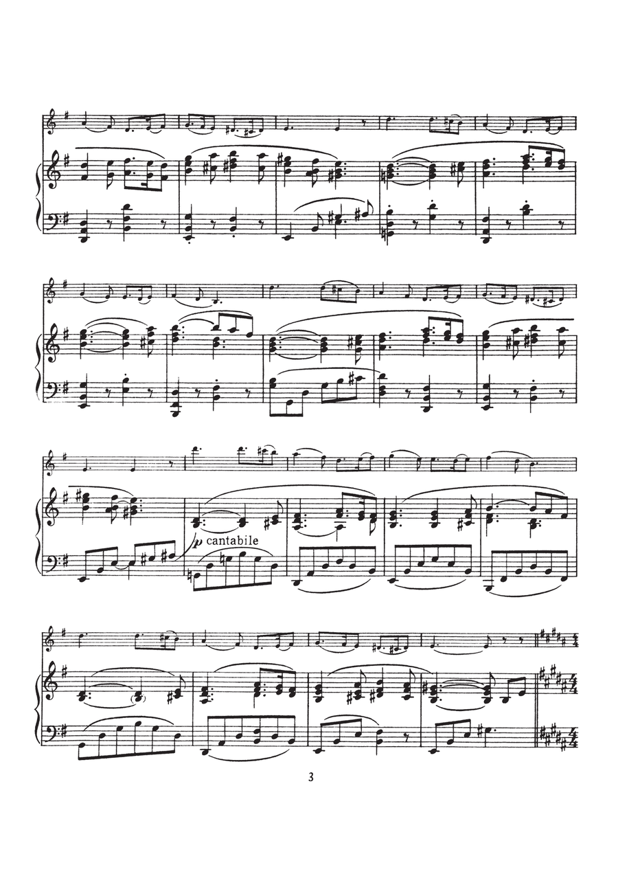 Fantasia on Greensleeves Fantasia on Greensleeves Violin Solo scores gallery preview page 5