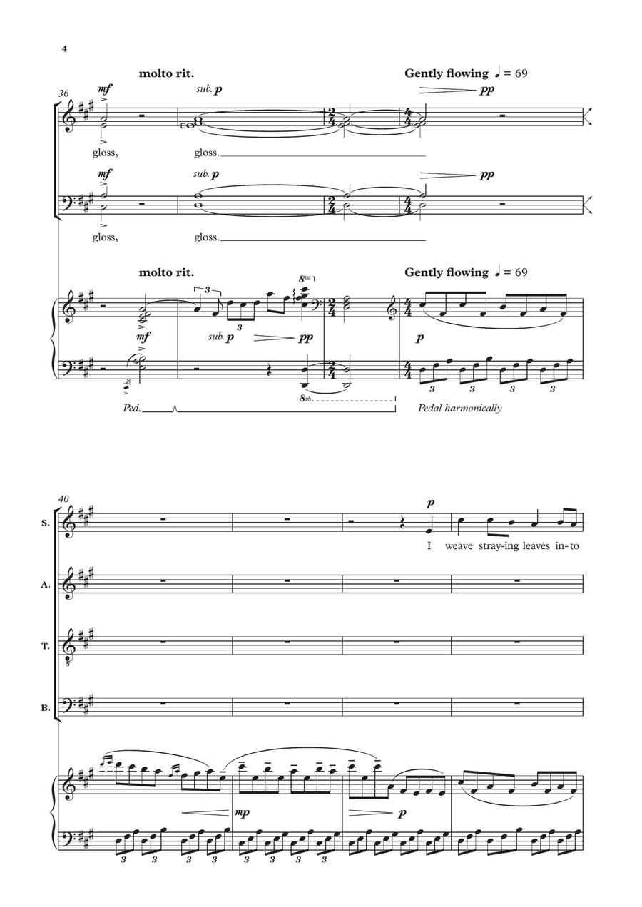 Weaving Weaving 4-Part scores gallery preview page 4