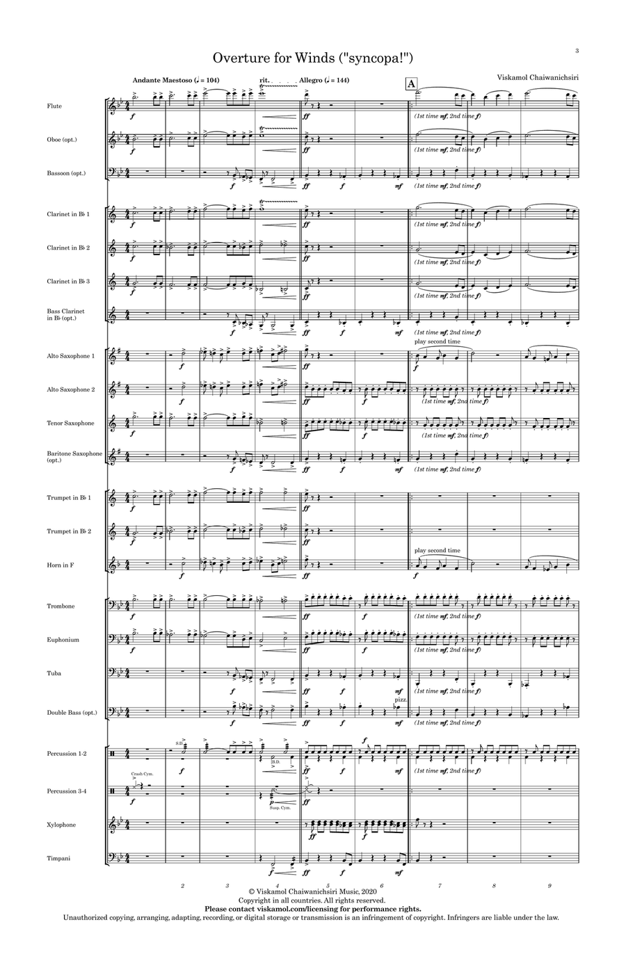 Overture for Winds (