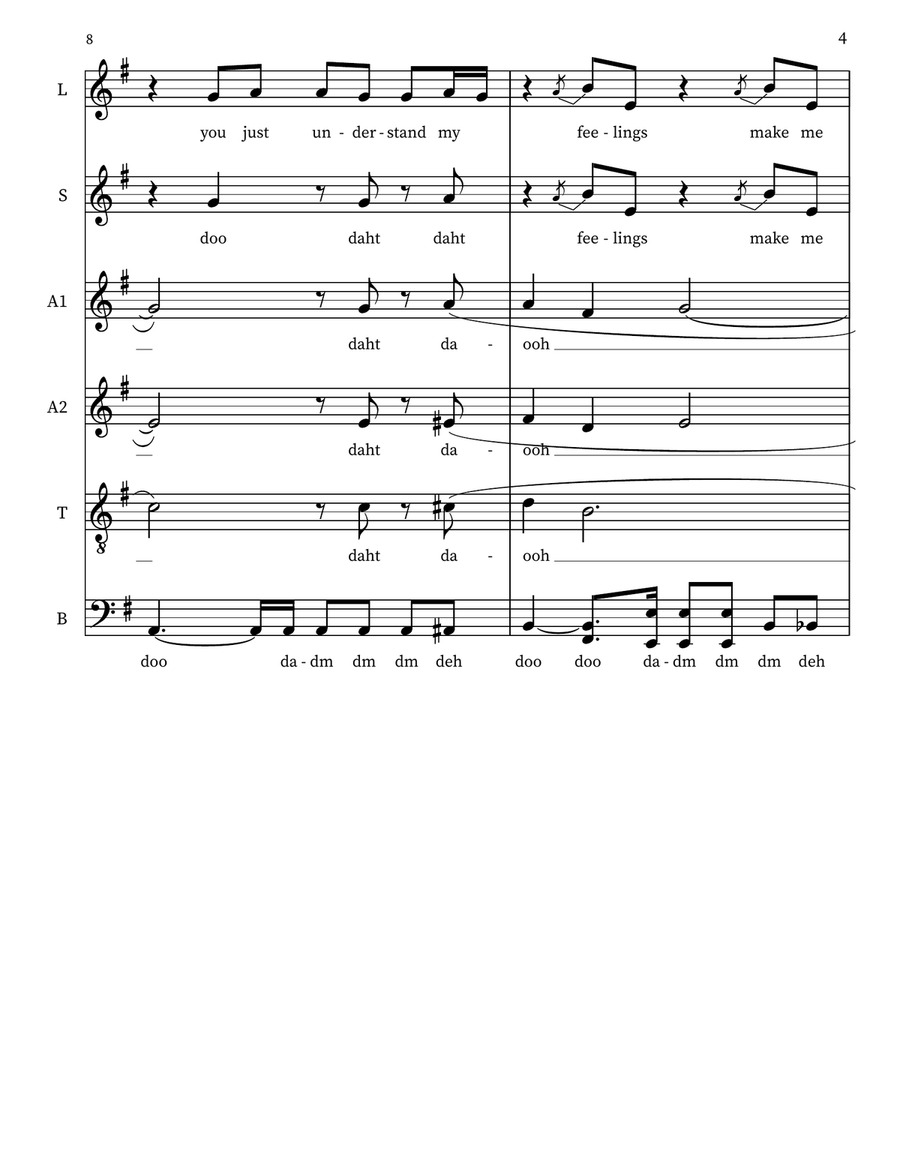 Dive Dive 4-Part scores gallery preview page 4