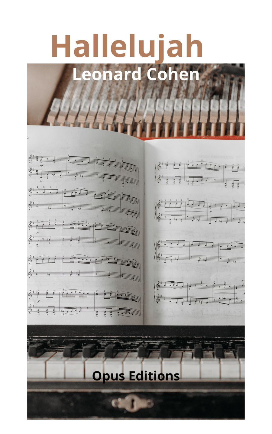 Hallelujah Piano Solo scores gallery preview page 1