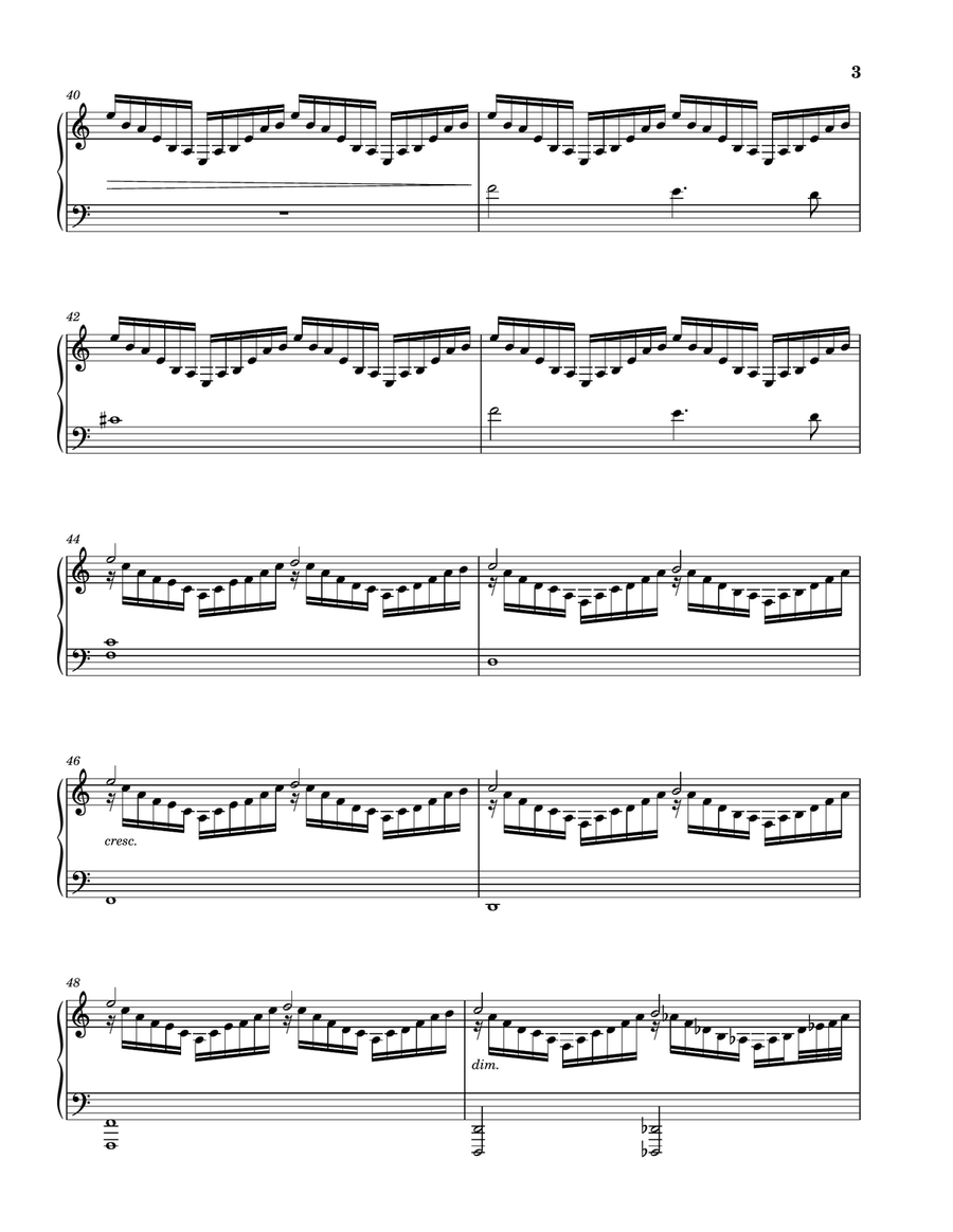 No. 38 in a minor No. 38 in a minor Piano Solo scores gallery preview page 3