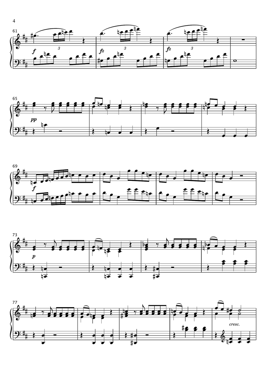 Clementi - Piano Sonata in D major, Op.16 
