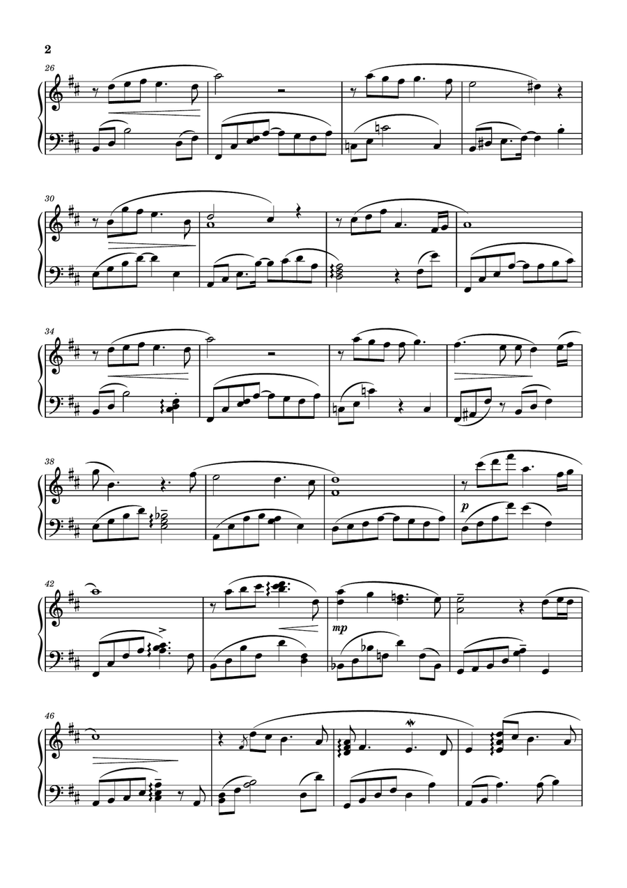 The Room That Used To Be The Room That Used To Be Piano Solo scores gallery preview page 2