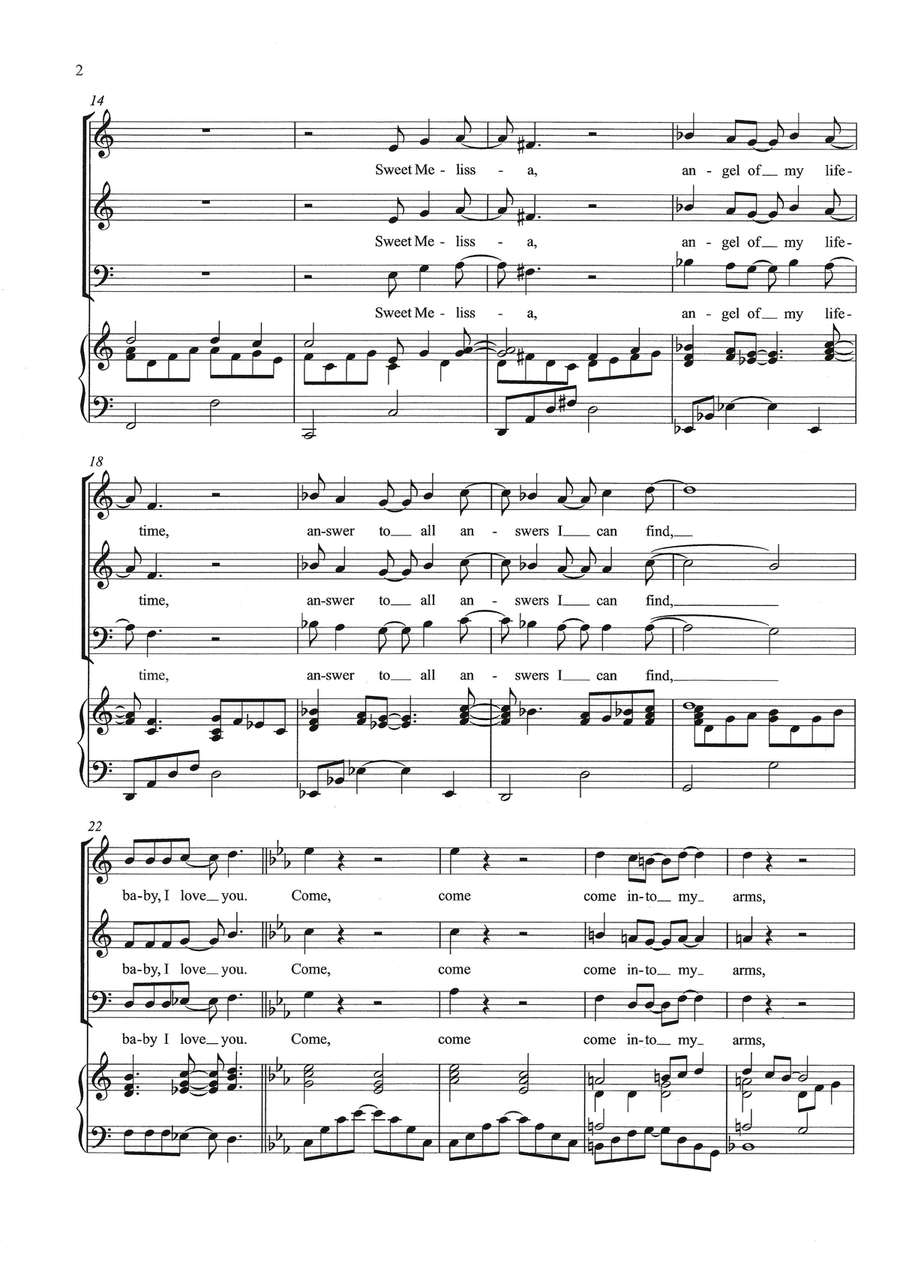 Could It Be Magic Could It Be Magic 3-Part scores gallery preview page 2