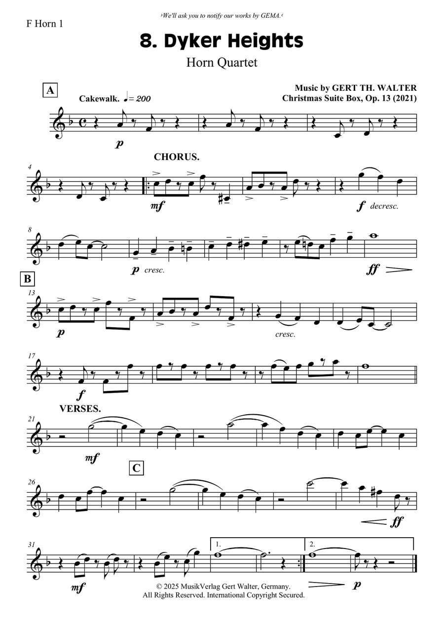 Dyker Heights Dyker Heights Brass Quartet scores gallery preview page 4