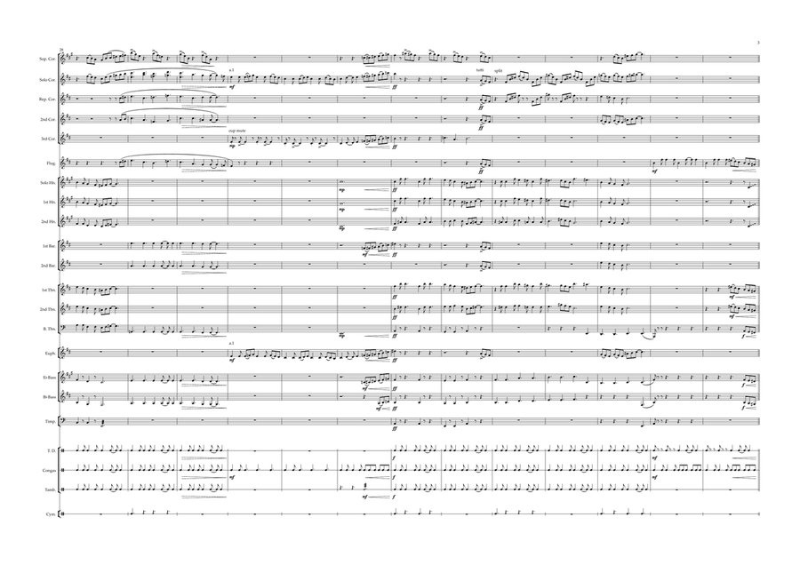 The Chariot Race Brass Band scores gallery preview page 3