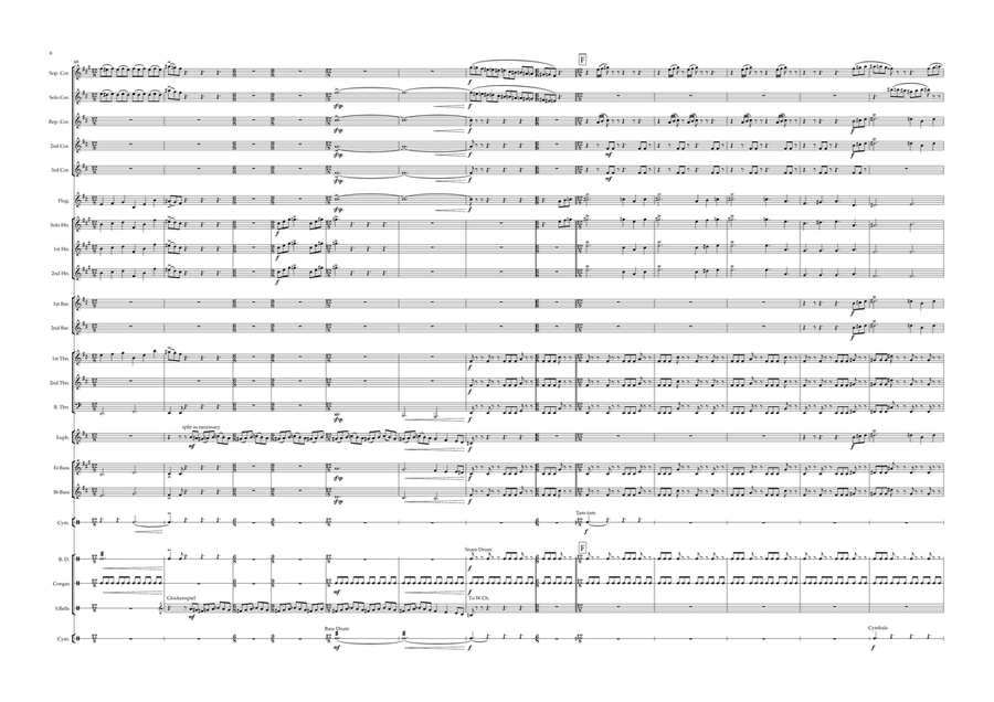 The Chariot Race Brass Band scores gallery preview page 6