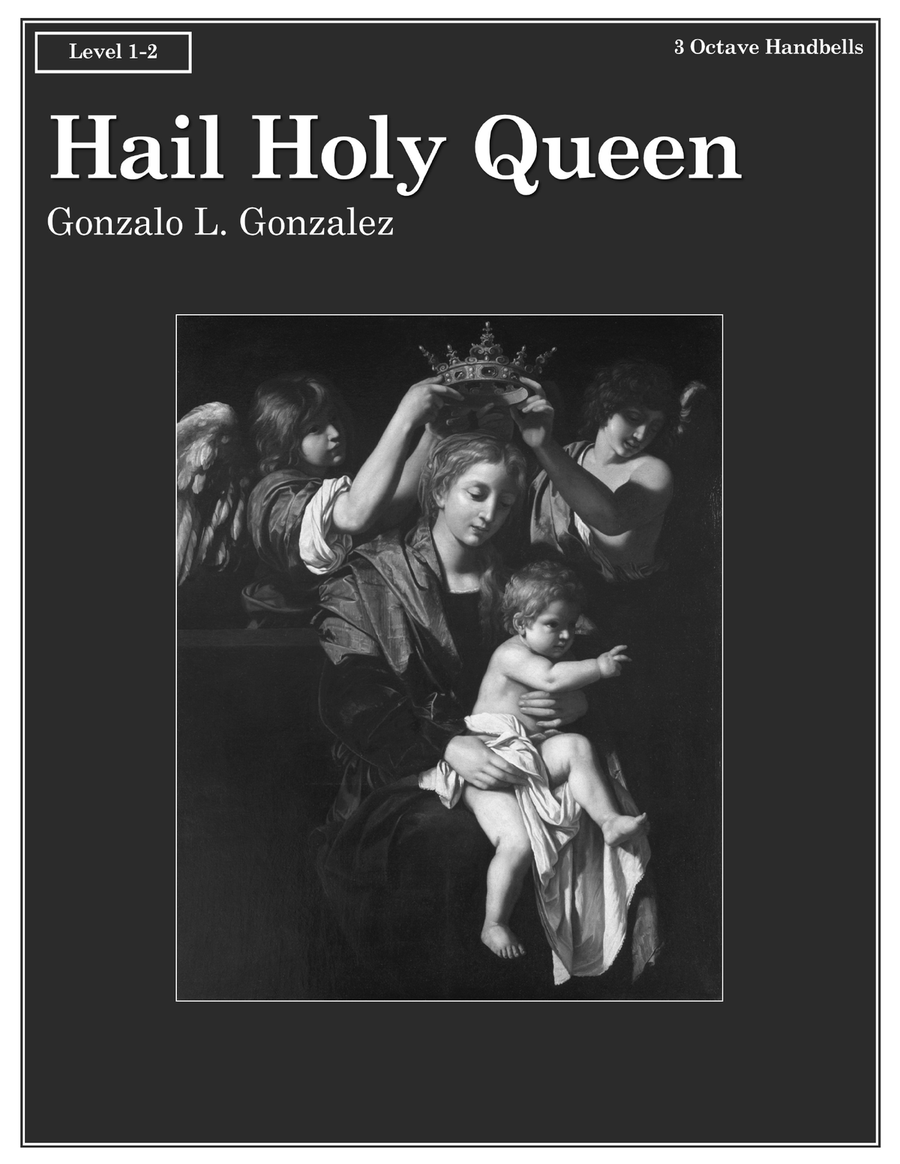 Hail Holy Queen Hail Holy Queen Handbell Choir scores gallery preview page 1