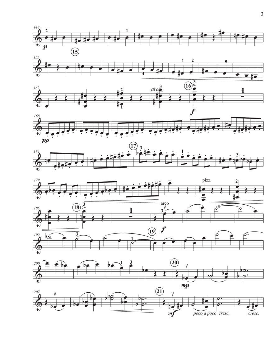 Kabalevsky Concero Violin with piano part Violin Solo scores gallery preview page 3