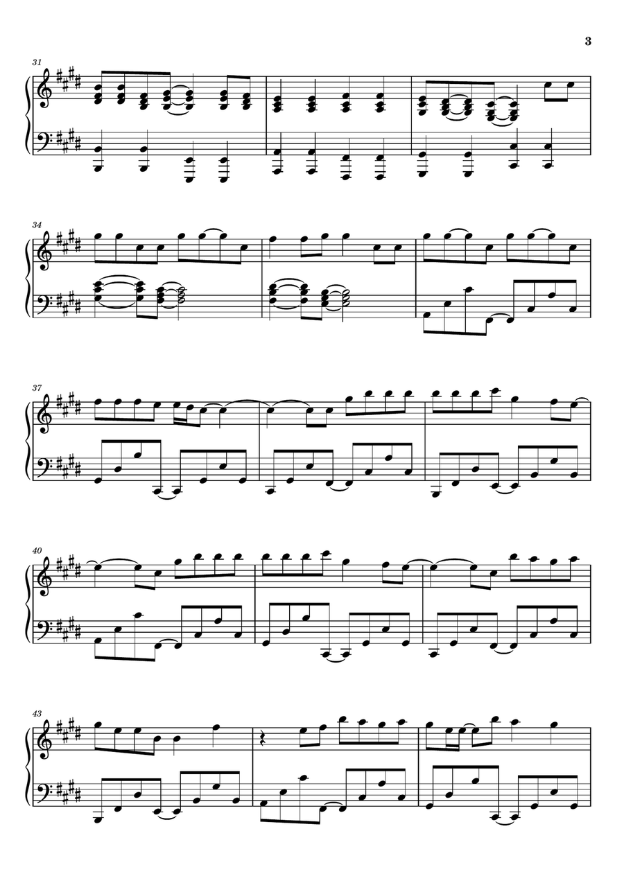Kings & Queens Kings & Queens Piano Solo scores gallery preview page 3