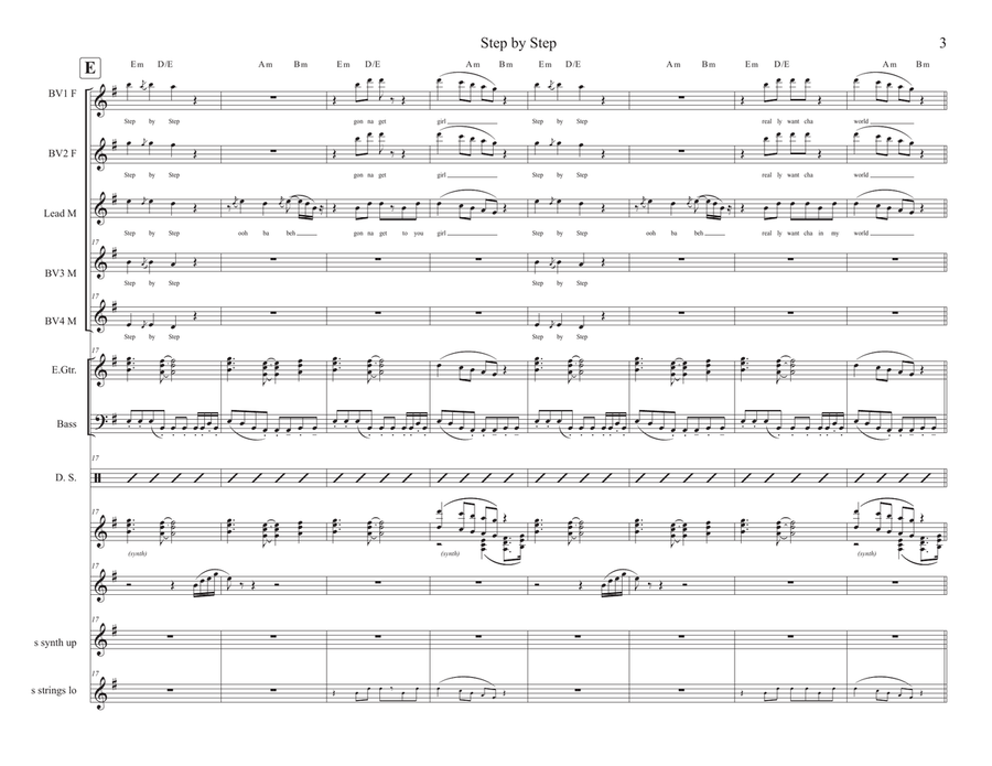 Step By Step Step By Step Concert Band scores gallery preview page 3
