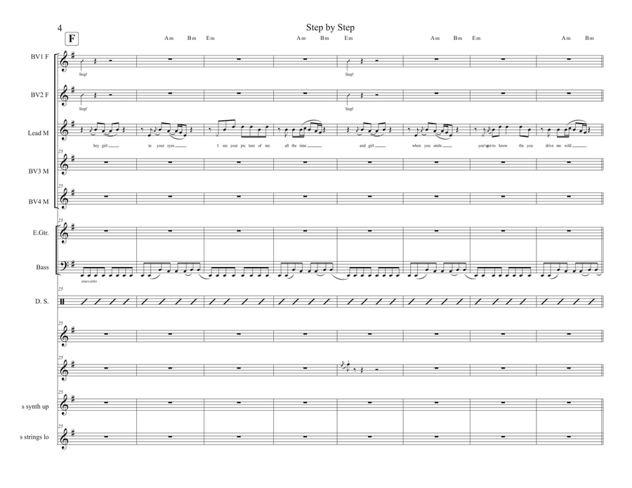 Step By Step Step By Step Concert Band scores gallery preview page 4