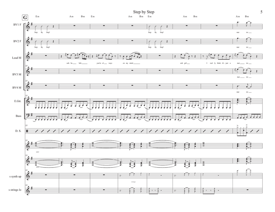 Step By Step Step By Step Concert Band scores gallery preview page 5