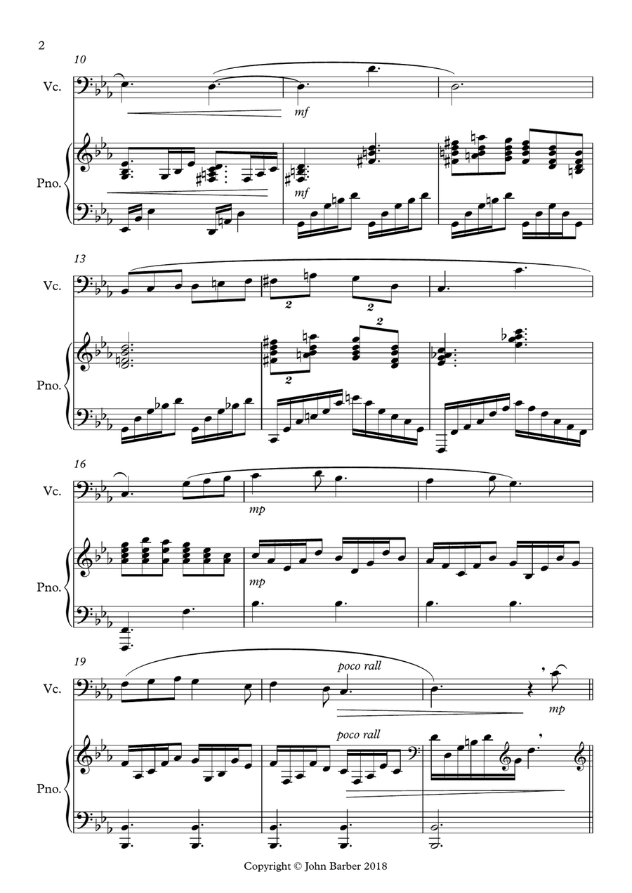 Serenade Serenade Piano scores gallery preview page 2