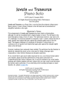 Jewels and Treasures - Piano Solo Piano Solo scores gallery preview page 3