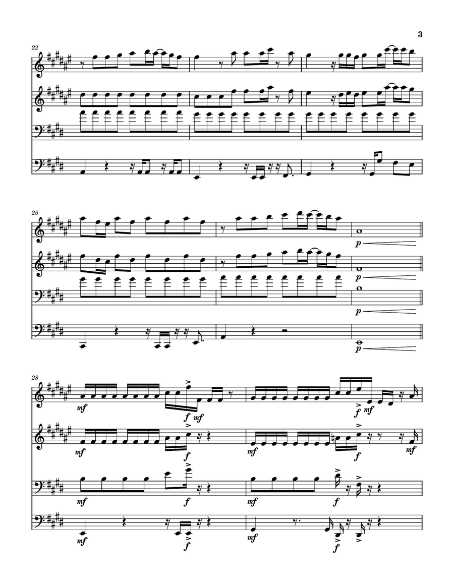 Up And Up Brass Quartet scores gallery preview page 4
