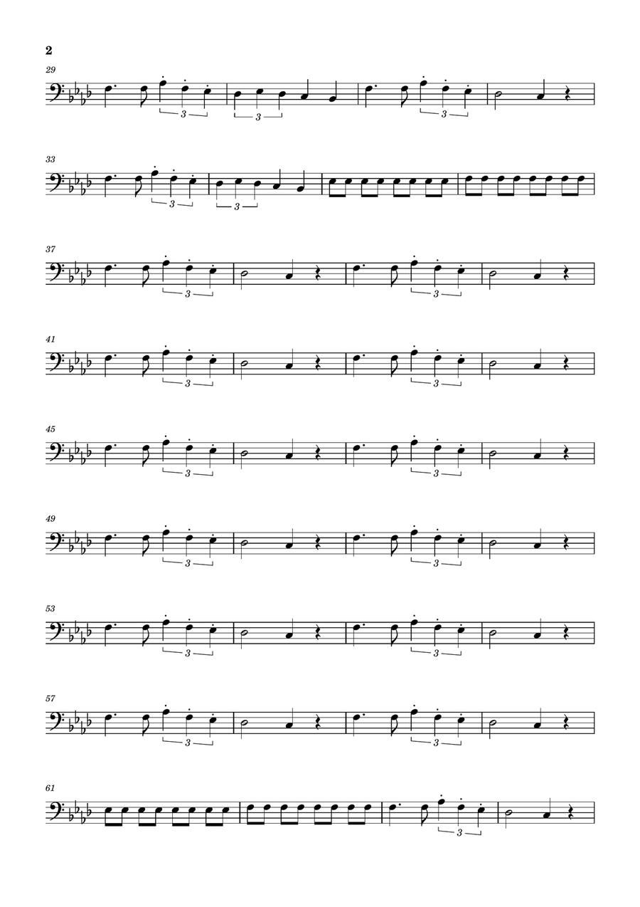Seven Nation Army Seven Nation Army Bass Guitar scores gallery preview page 2