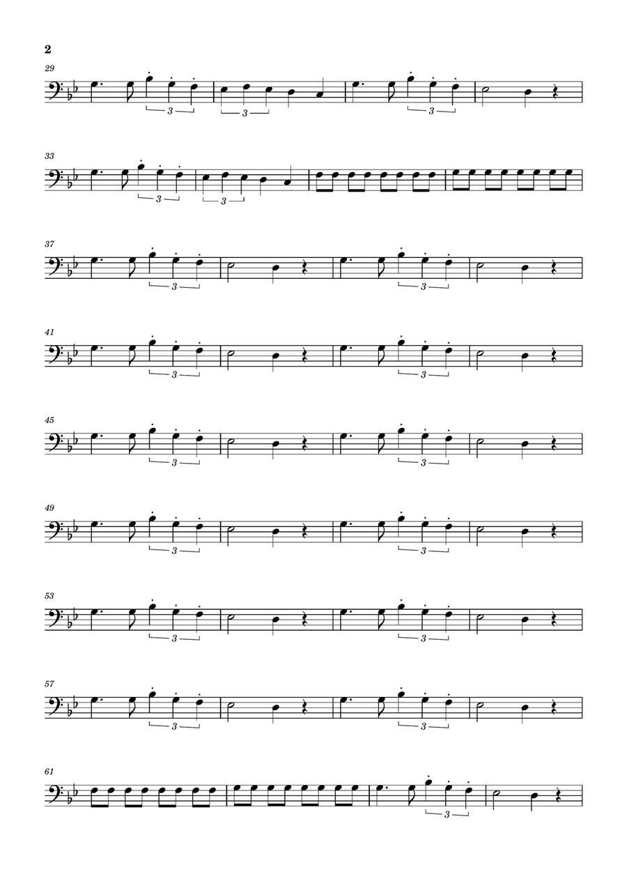 Seven Nation Army Seven Nation Army Bass Guitar scores gallery preview page 2