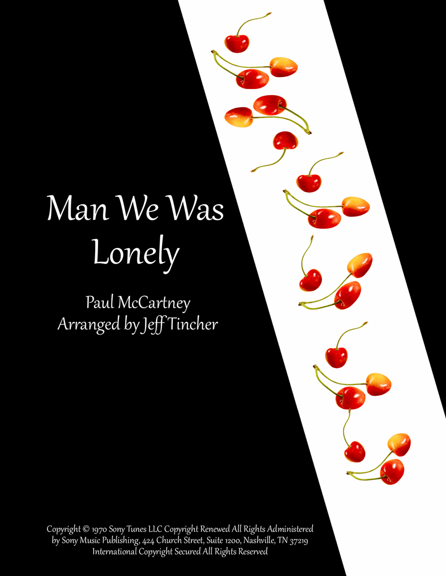 Man We Was Lonely Man We Was Lonely Piano, Vocal scores gallery preview page 1