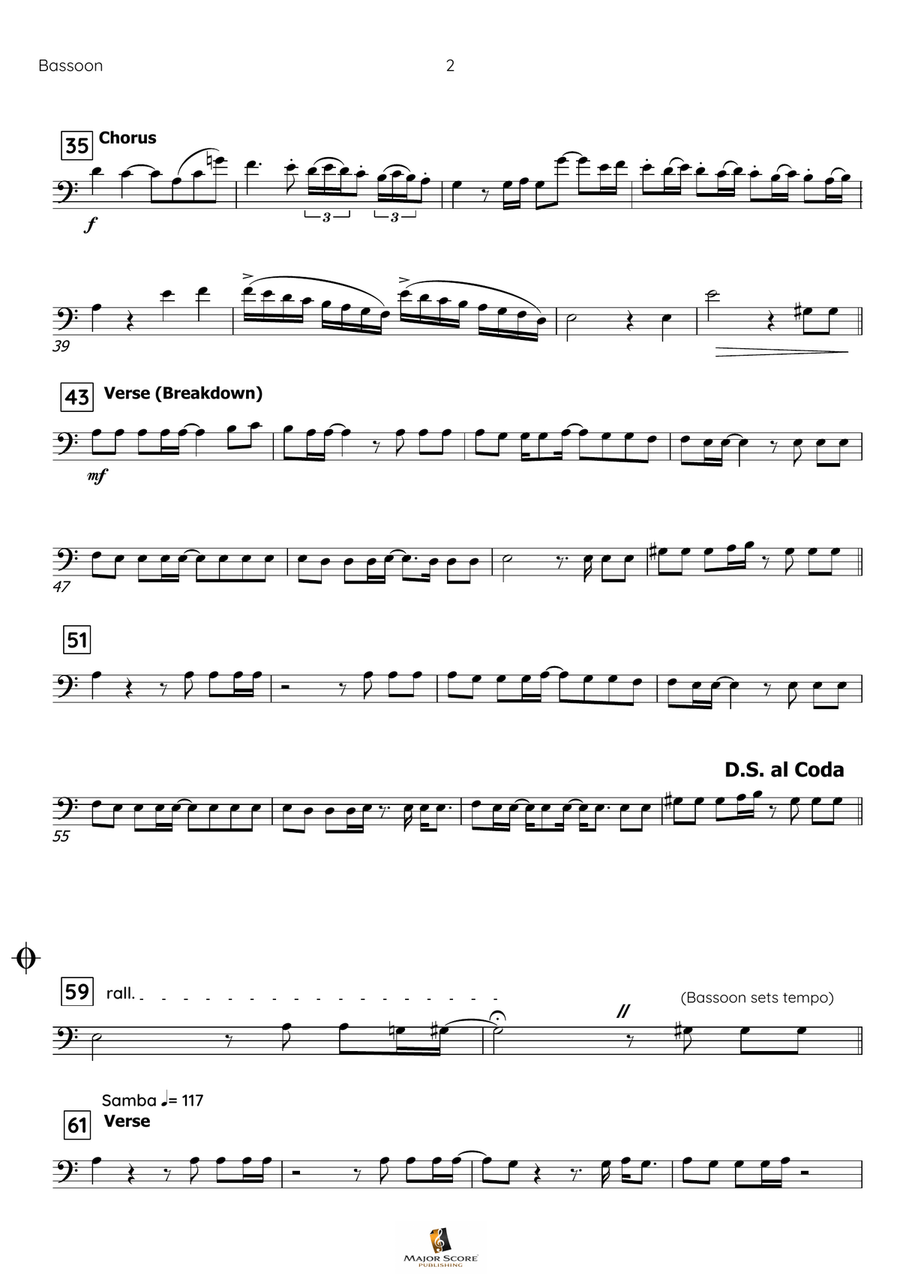 I Will Survive I Will Survive Bassoon scores gallery preview page 3